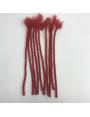 20 Extensions locks crochet en cheveux naturel afro crépus
