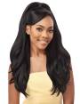 demi perruque lisse mi-long-converti cap curvy addiction outre