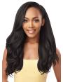 demi perruque lisse mi-long-converti cap curvy addiction outre