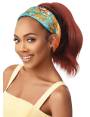 demi perruque lisse mi-long-converti cap curvy addiction outre postiche
