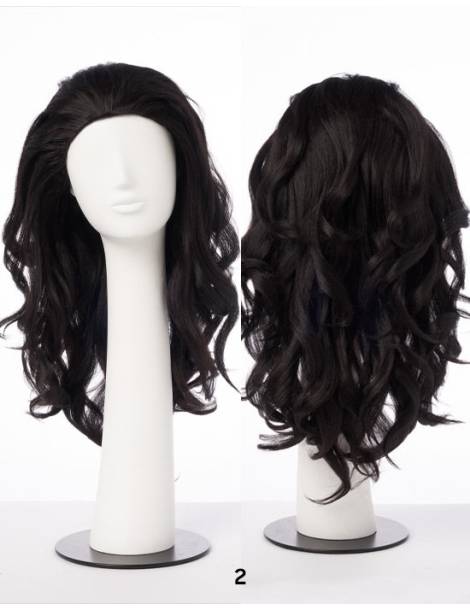 demi perruque lisse mi-long-converti cap curvy addiction outre couleur 2