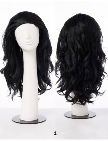 demi perruque lisse mi-long-converti cap curvy addiction outre couleur 1