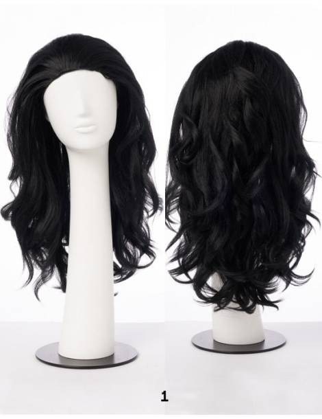 demi perruque lisse mi-long-converti cap curvy addiction outre couleur 1