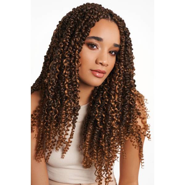 extensions cheveux en meches crochet braids couleur T1B/27 extensions cheveux en meches crochet braids couleur T1B/27