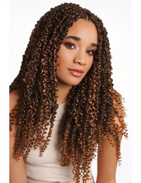 extensions cheveux en meches crochet braids couleur T1B/27