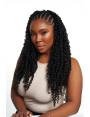 extension cheveux en meches crochet braids couleur noir naturel 1B
