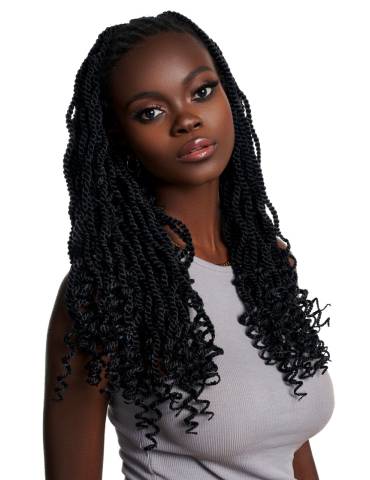 Élégance urbaine :Découvrez les Crochet Locks Barbados Twist 16 pouces