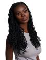 rajout de meches Crochet braids vanilles couleur Noir 1