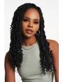 rajout de meches Crochet braids vanilles couleur châtain 4