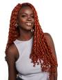 Crochet Braids boucles 20 pouces Bahamas Loose Twist urban couleur copper