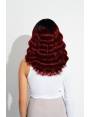 perruque frange ondule carre long Premium Waves feme wig color DR/SC