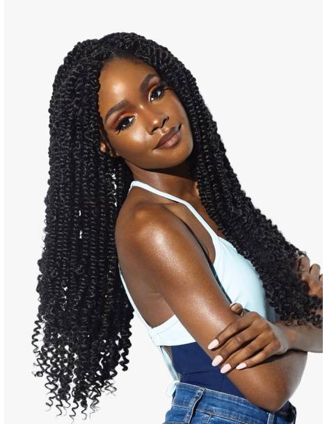 mèches pour tresses 3x Ruwa Water Wave African Collection
