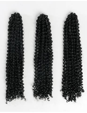 mèches pour tresses 3x Ruwa Water Wave African Collection couleur 1