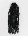 Mèches Faux locks pour crochets Braids Infinity Locs 18" couleur 1