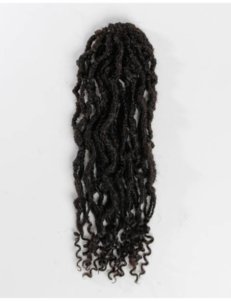 Mèches Faux locks pour crochets Braids Infinity Locs 18" couleur 4