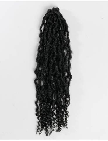 Mèches Faux locks pour crochets Braids Infinity Locs 22" couleur 2 Mèches Faux locks pour crochets Braids Infinity Locs 22" couleur 2