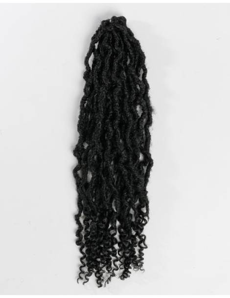 Mèches Faux locks pour crochets Braids Infinity Locs 22" couleur 2
