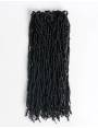 Mèches Faux locks pour crochets braids Micro Locs 12" couleur 1