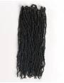 Mèches Faux locks pour crochets braids Micro Locs 12" couleur 2