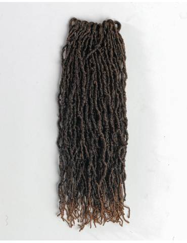 Mèches Faux locks pour crochets braids Micro Locs 12" couleur SM1B/27 Mèches Faux locks pour crochets braids Micro Locs 12" couleur SM1B/27