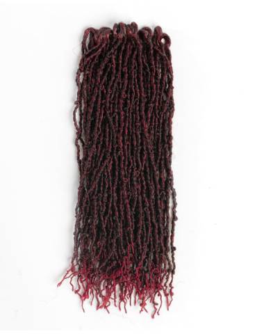 Mèches Faux locks pour crochets braids Micro Locs 12" couleur SM1B/BG Mèches Faux locks pour crochets braids Micro Locs 12" couleur SM1B/BG