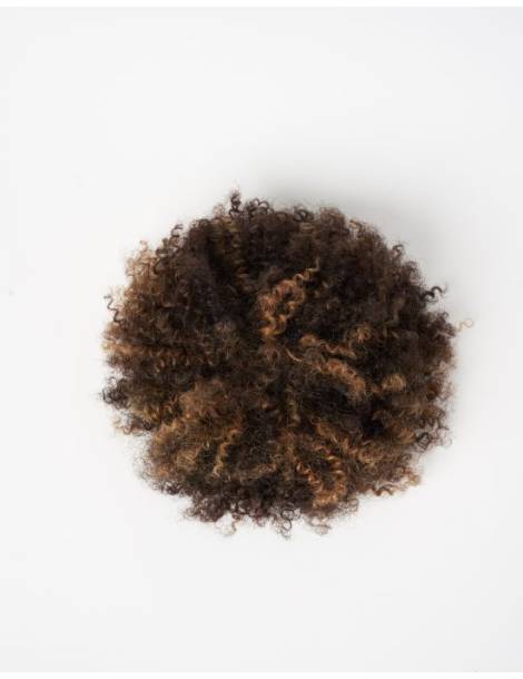 Postiche en cheveux naturels crépus Afro Puff large the feme