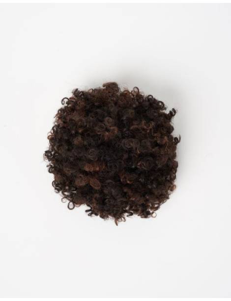 Postiche en cheveux naturels crépus Afro Puff large the feme