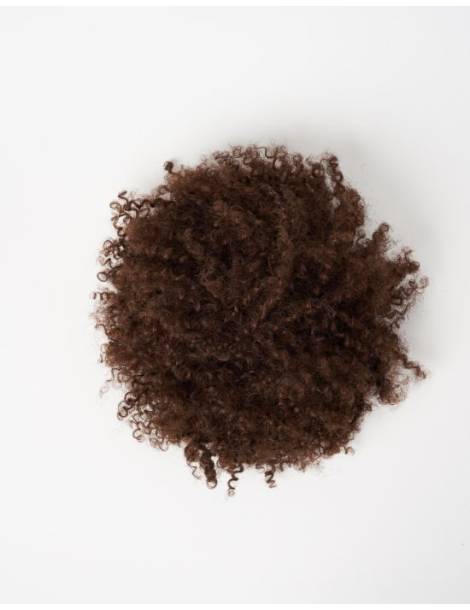 Postiche en cheveux naturels crépus Afro Puff large the feme