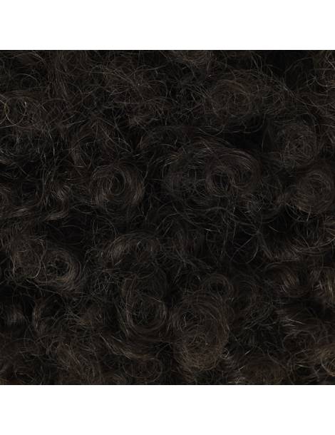 Postiche en cheveux naturels crépus Afro Puff large the feme texture du cheveux