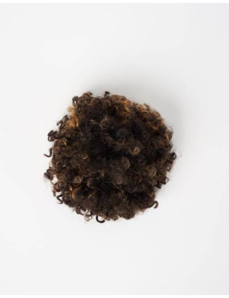 Postiche en cheveux naturels crépus Afro Puff Small the feme