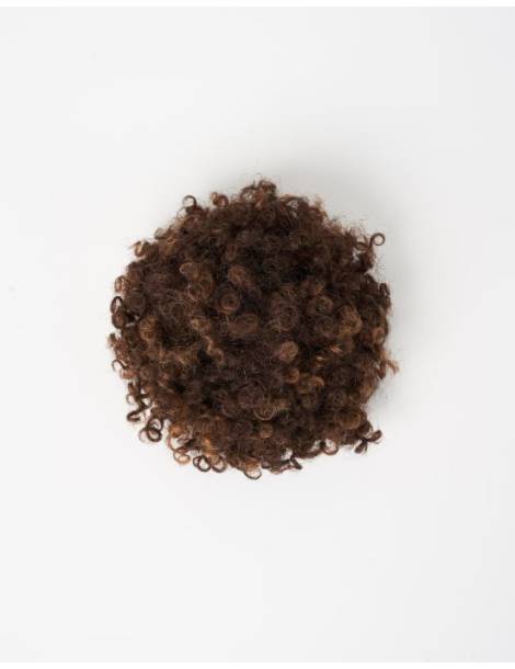 Postiche en cheveux naturels crépus Afro Puff Small the feme
