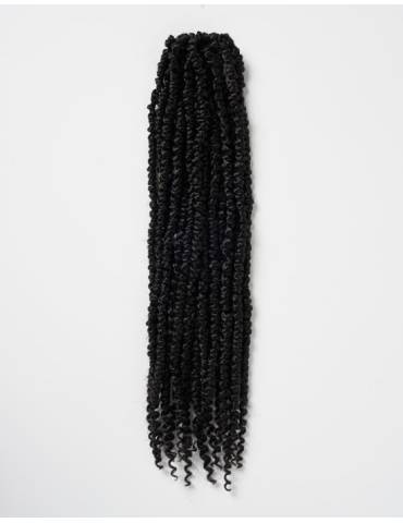 Mèches pour crochet braids Vanilles Spring Twist urban pre looped couleur 1 Mèches pour crochet braids Vanilles Spring Twist urban pre looped couleur 1