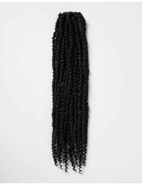 Mèches pour crochet braids Vanilles Spring Twist urban pre looped couleur 1
