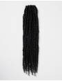 Mèches pour crochet braids Vanilles Spring Twist urban pre looped couleur 1