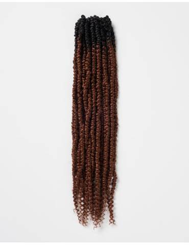 Mèches pour crochet braids Vanilles Spring Twist urban pre looped couleur T1B/30 Mèches pour crochet braids Vanilles Spring Twist urban pre looped couleur T1B/30