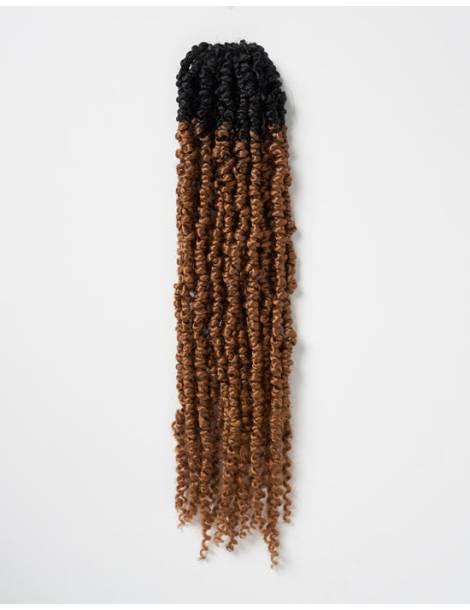 Mèches pour crochet braids Vanilles Spring Twist urban pre looped couleur T1B/27