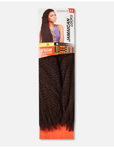 Mèches pour vanilles Jamaican Locks 44" sensationnel packaging