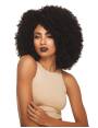 Perruques en fibre synthétique Perruque Afro Crépus Lace Front 4a Kinky Big Beautiful Hair Outre