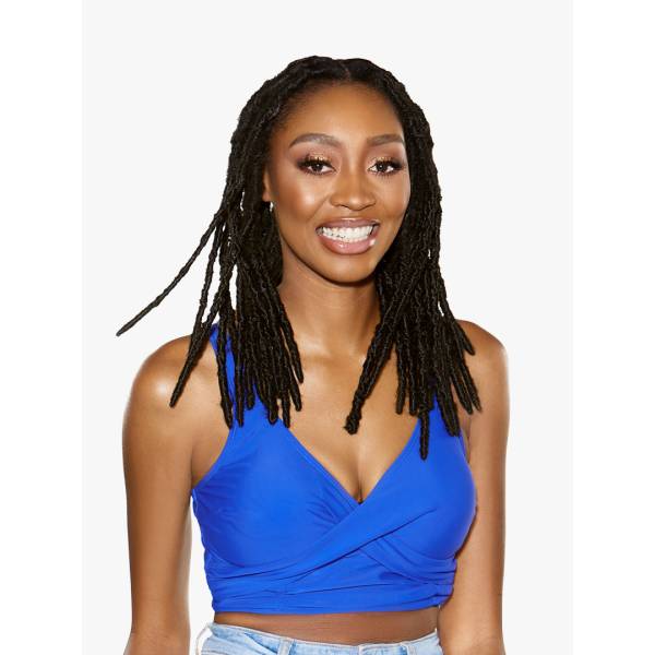 Fausses locks synthetique Ruwa loc extensions Sensationnel couleur noir Fausses locks synthetique Ruwa loc extensions Sensationnel couleur noir