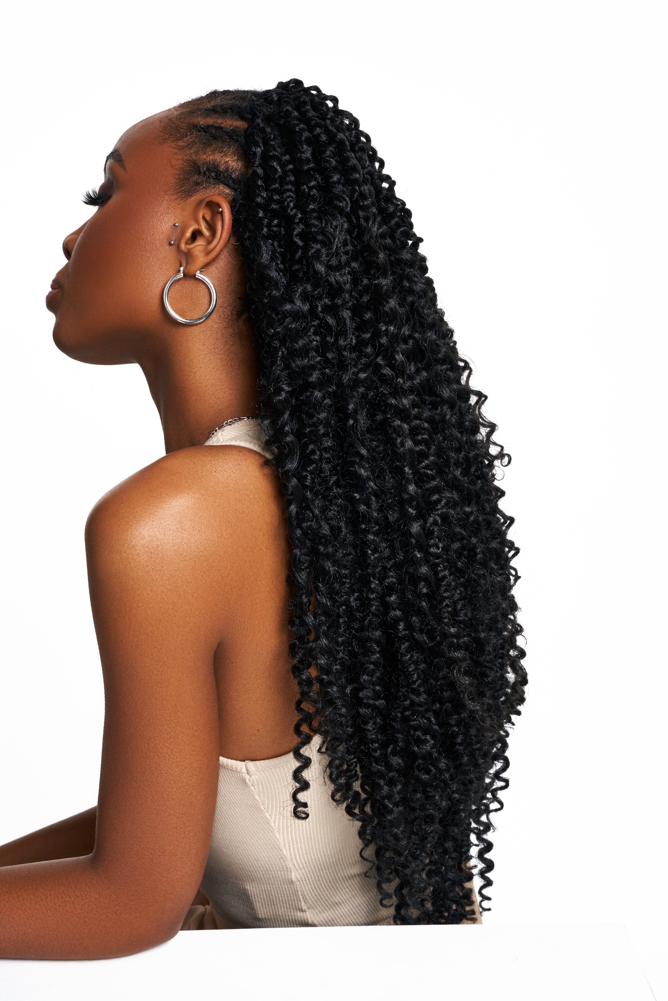 meches crochet brida pre-looped couleur 1