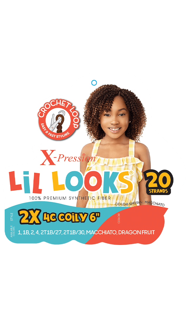 meches de crochet braids enfants frises