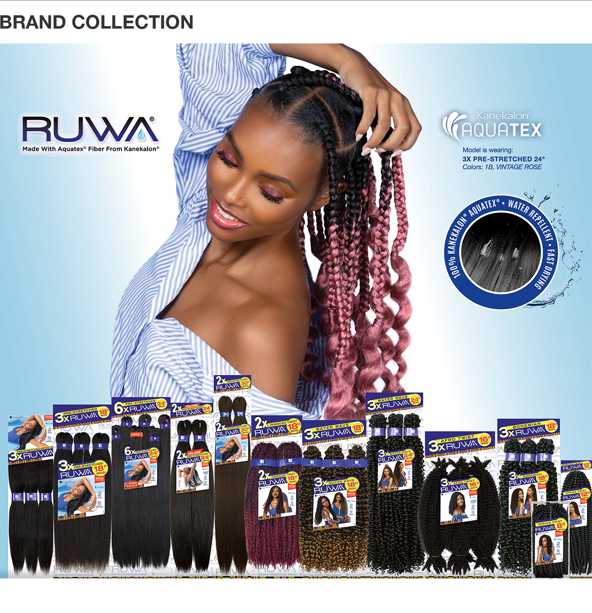 produits de la marque ruwa braids